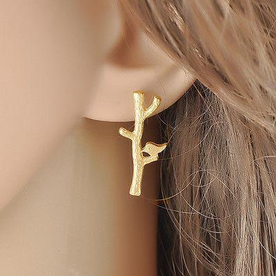 Bird Branch Earrings