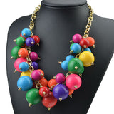 Multicolor Bubble Necklace