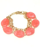 Pink Charm Bracelet