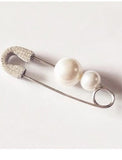 Single Pin Chunky Pearl Earring