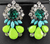 Multicolor Neon Earrings