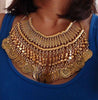 Boho Style Vintage Coin Statement Necklace