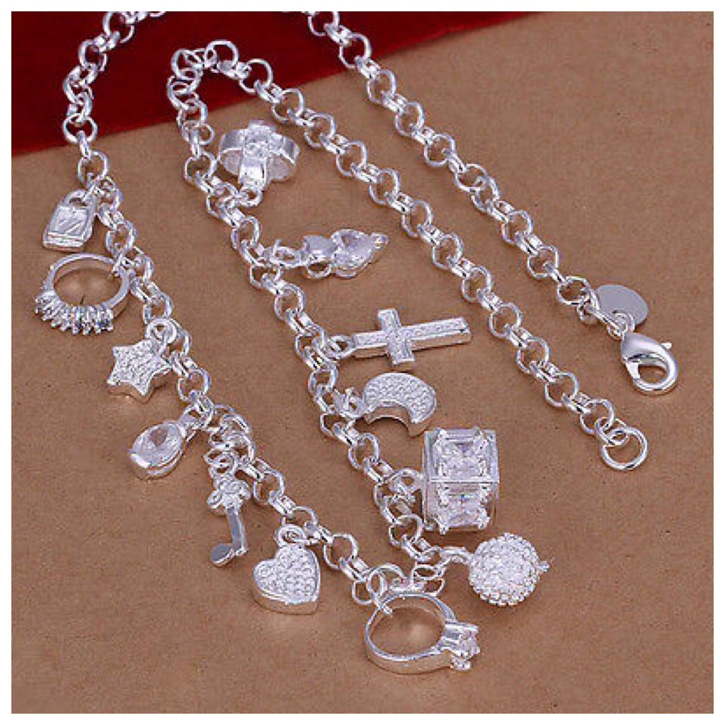 925 Silver Charm Necklace