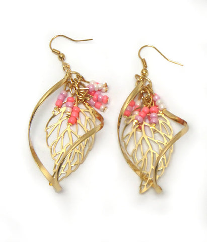 Stone Chinese Style Statement Earrings