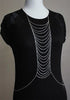 Silver Colored Chain Link Body Jewelry