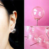 Clear Bubble Earrings