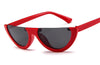 Red Throwback Retro Sunglasses