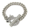 Snake Crystal Bracelet